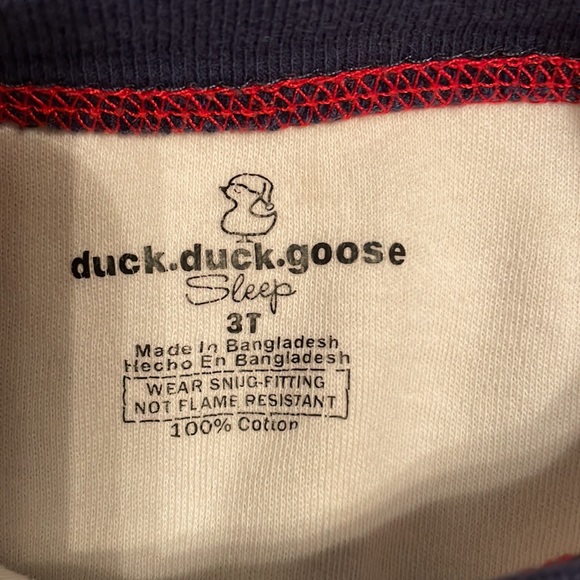 Duck duck goose boys 2 piece short pajamas - Picture 3 of 5